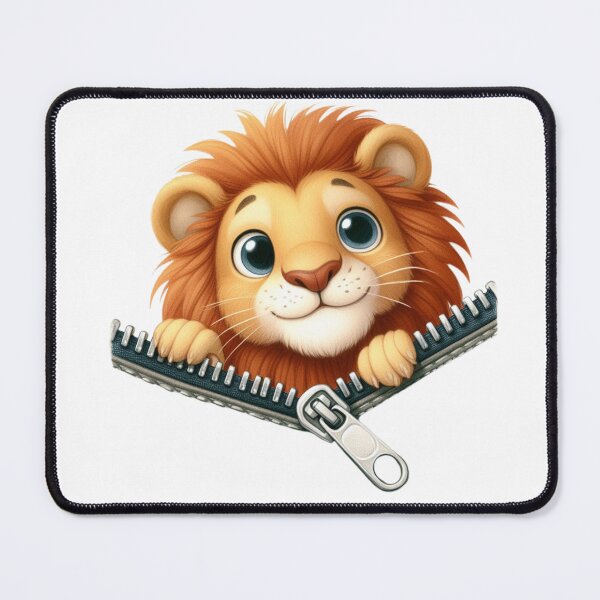Item preview, Small zip-up lion designed and sold by NataAtelierArt.
