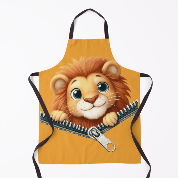 Item preview, Small zip-up lion designed and sold by NataAtelierArt.