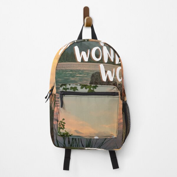 Item preview, What A Wonderful World Peaceful Lake designed and sold by ImagiNatureDay.
