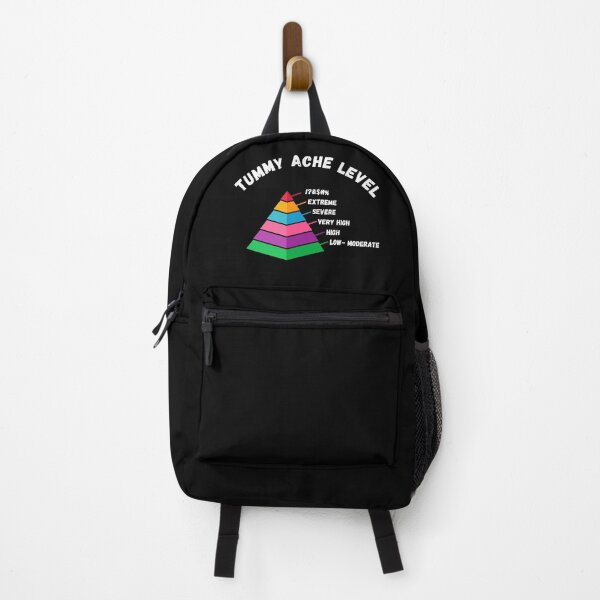 Item preview, Tummy Ache Level Funny tummy ache Colorful Pyramid designed and sold by BelkaMed.