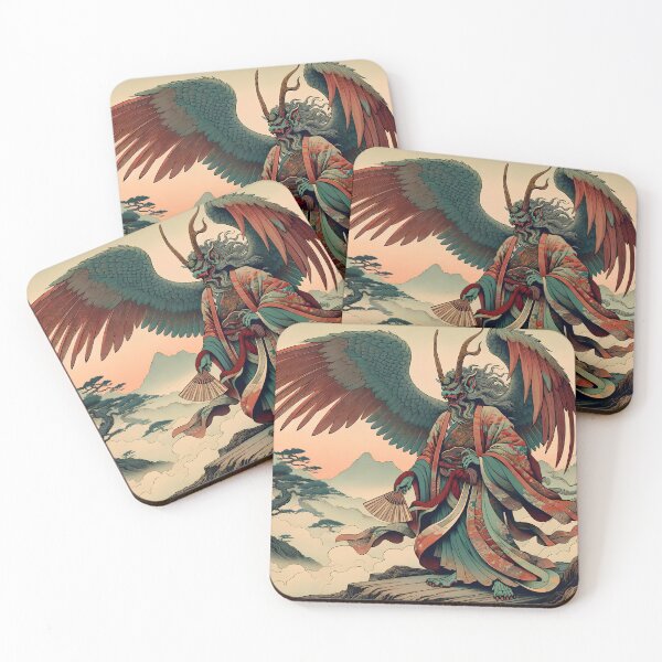 Item preview, Majesty of the Mountain Tengu designed and sold by agramthedragram.