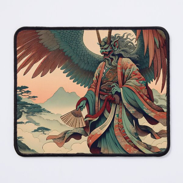 Item preview, Majesty of the Mountain Tengu designed and sold by agramthedragram.