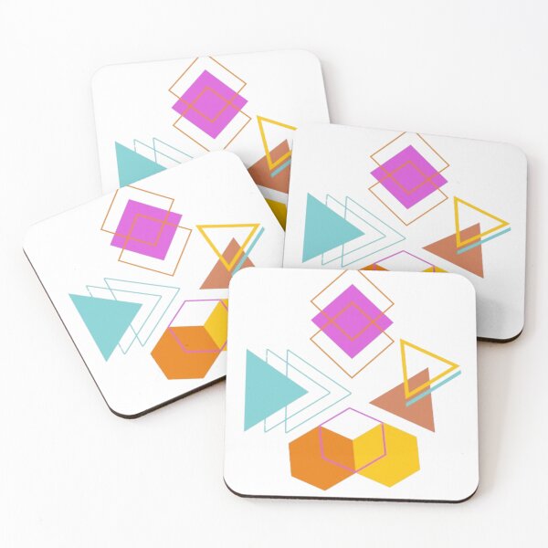 Item preview, Astract shapes with a toch of colour designed and sold by neliswaj.