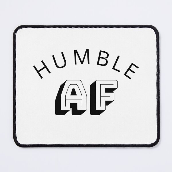 Item preview, Humble AF Ironic Modesty Self-Reflective designed and sold by The Junto Shop.