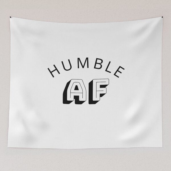 Item preview, Humble AF Ironic Modesty Self-Reflective  designed and sold by The Junto Shop.