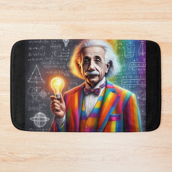 Item preview,   Albert Einstein designed and sold by sevenmountains.