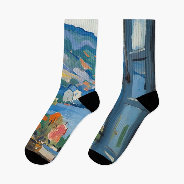 Item preview, Serene Vista: A Window to Coastal Bliss designed and sold by Cheeky Companions.