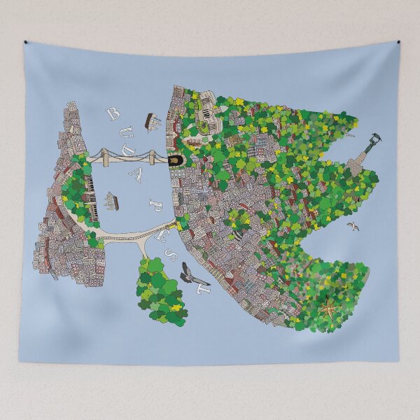 Item preview, City Through A Child's Eyes (Budapest) designed and sold by D-Vogt-Grafik.
