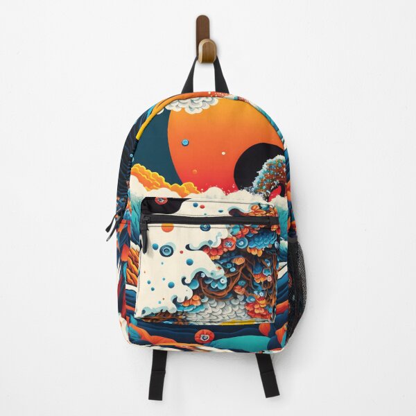 Item preview, Majestic Waters: Hokusai's Artistic Triumph designed and sold by Animal-ink.