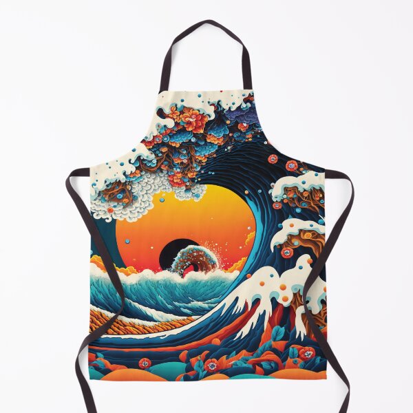 Item preview, Majestic Waters: Hokusai's Artistic Triumph designed and sold by Animal-ink.