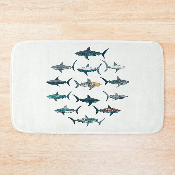 Item preview, All Kinds of Abstract Fantasy Sharks designed and sold by Gaborai.