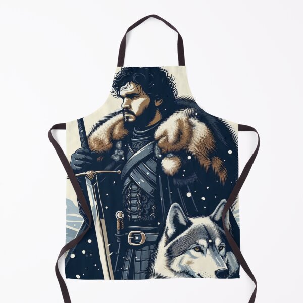 Item preview, Robb Stark and His Wolf - Game of Thrones designed and sold by kgbgallery.