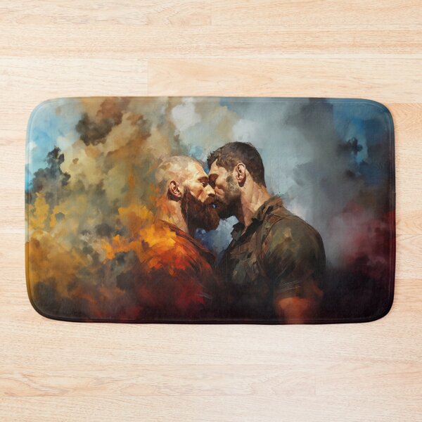 Item preview, Muscle Bear Oil Painting designed and sold by BeautyofMasc.
