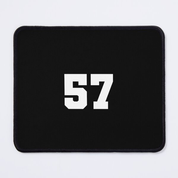 Item preview, 57, fifty-seven, white, soccer league designed and sold by Numbers-Art.