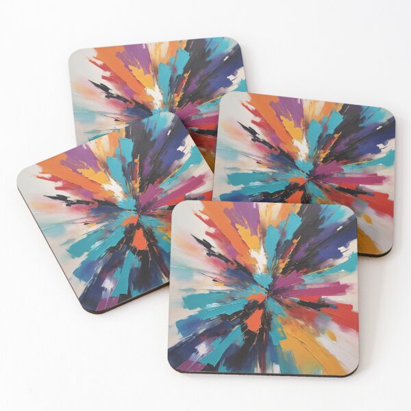 Item preview, Burst of Chromatic Energy designed and sold by DeMuurdecoratie.