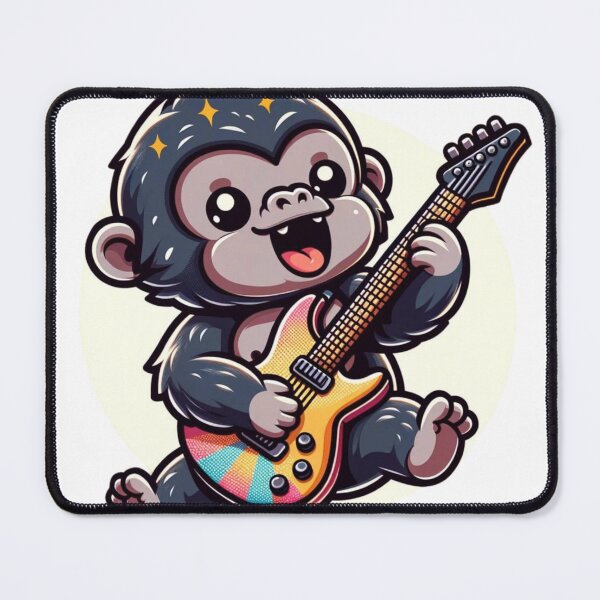 Item preview, Cute Rockstar Gorilla: Melodic Charm designed and sold by Prosser87.