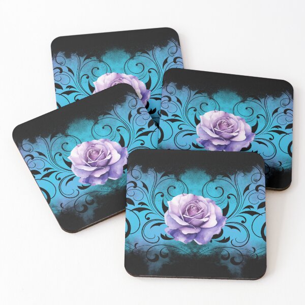 Item preview, Purple Rose Ombre Filigree  designed and sold by Makemedesign.