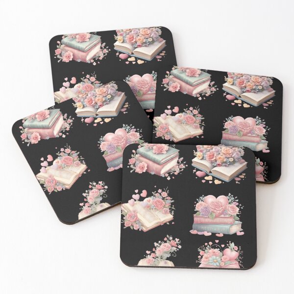 Item preview, Book girlie pack Cozy reading set in pastel colors designed and sold by CyberArtistOne.