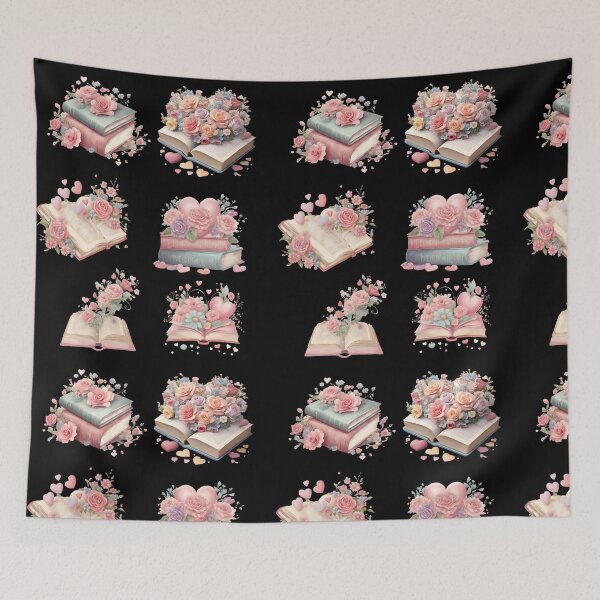 Item preview, Book girlie pack Cozy reading set in pastel colors designed and sold by CyberArtistOne.