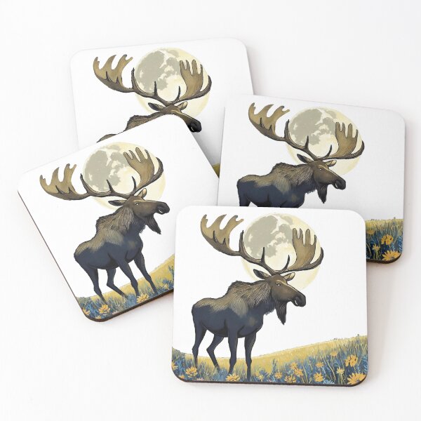 Item preview, Magnificent Moose Midnight Wander designed and sold by omerfdln34.