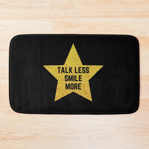 Item preview, Hamilton Gold Star Talk Less Smile More designed and sold by ArtfulDodger9.