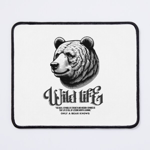 Item preview, Wild Life Bear designed and sold by INKNIK.