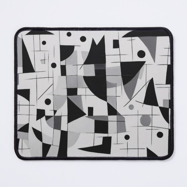 Item preview, Monochrome Abstract Dynamics designed and sold by DeMuurdecoratie.