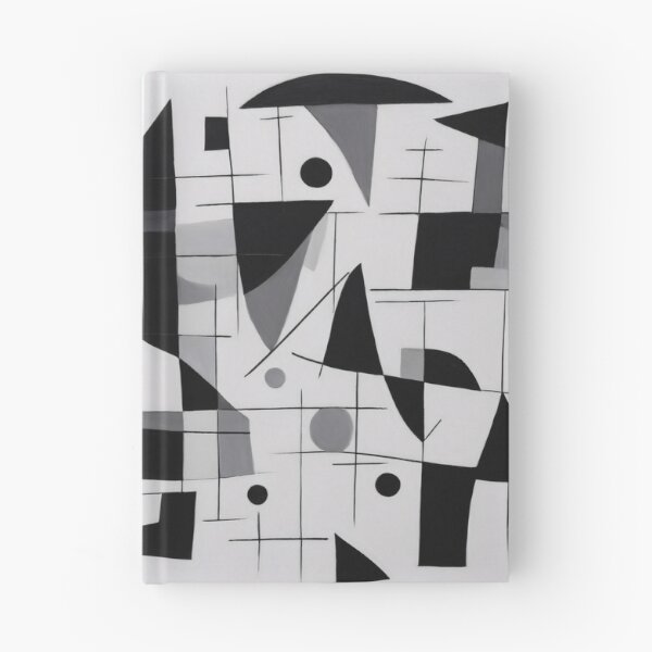 Item preview, Monochrome Abstract Dynamics designed and sold by DeMuurdecoratie.