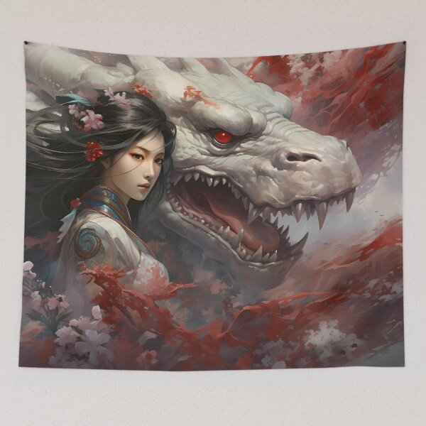 Item preview, Beauty and her protector designed and sold by Nitrousbug.