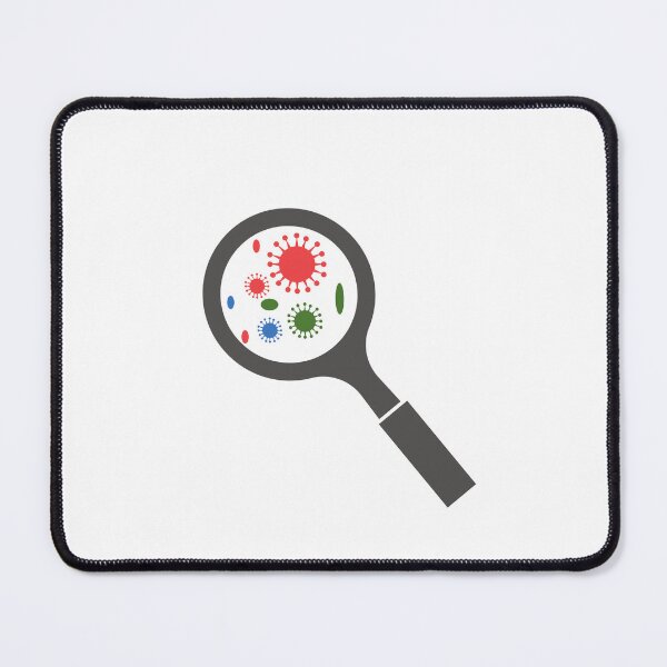 Item preview, Cute Microbes Bacteria, Virus, Ecoli MicroBiology Seamless Pattern Sticker Pack designed and sold by Anas Talbi.