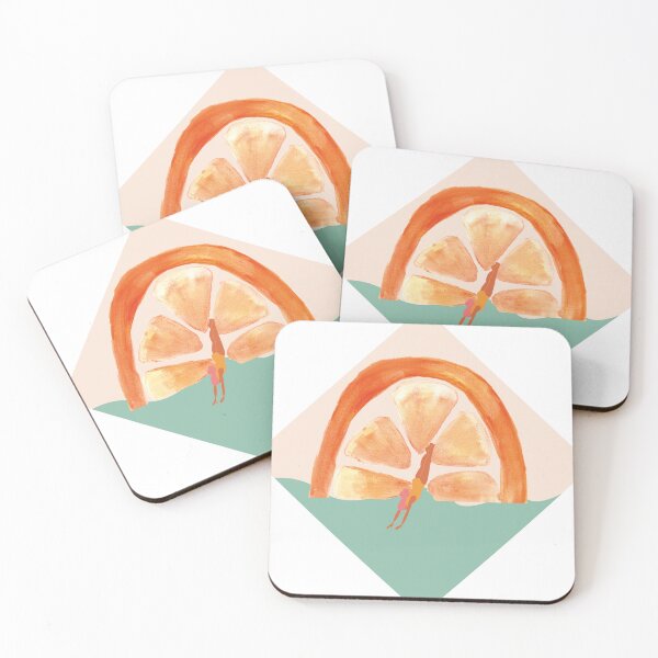 Item preview, woman jumping into a "lemonade" designed and sold by studiolavander.
