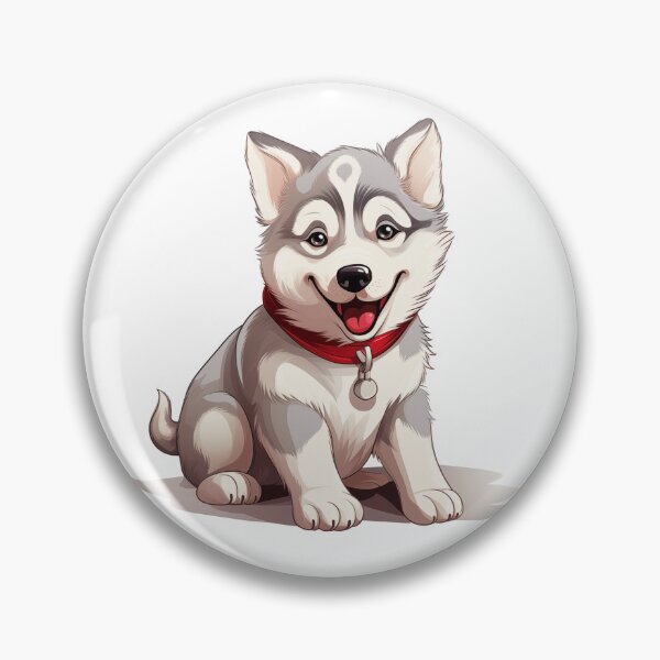 Item preview, Happy Husky Dog designed and sold by Artcurrents.