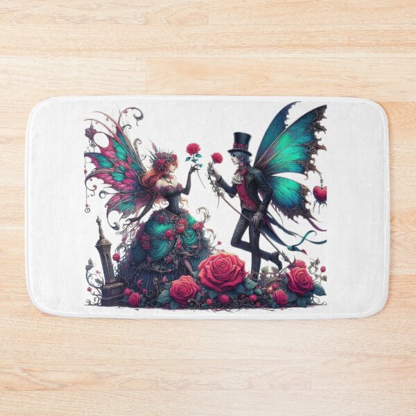 Item preview, Copy of Gothic Couple Fairies goth valentines day  designed and sold by Expressions-Sel.