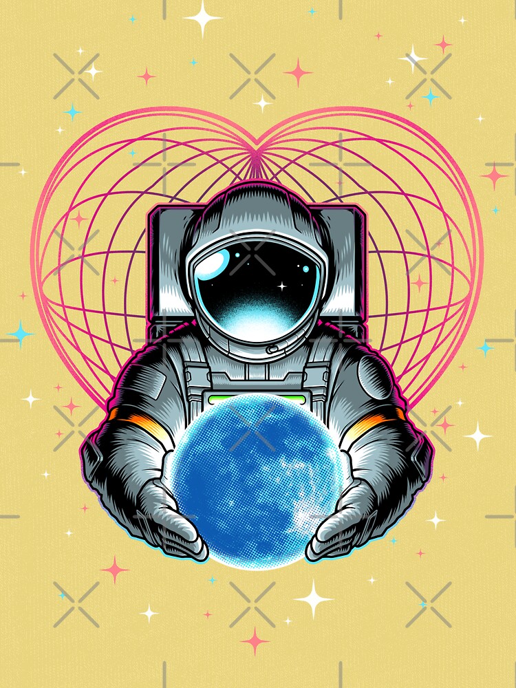 Thumbnail 7 of 7, Tri-blend T-Shirt, LOVE YOU TO THE MOON AND BACK designed and sold by angoes25.