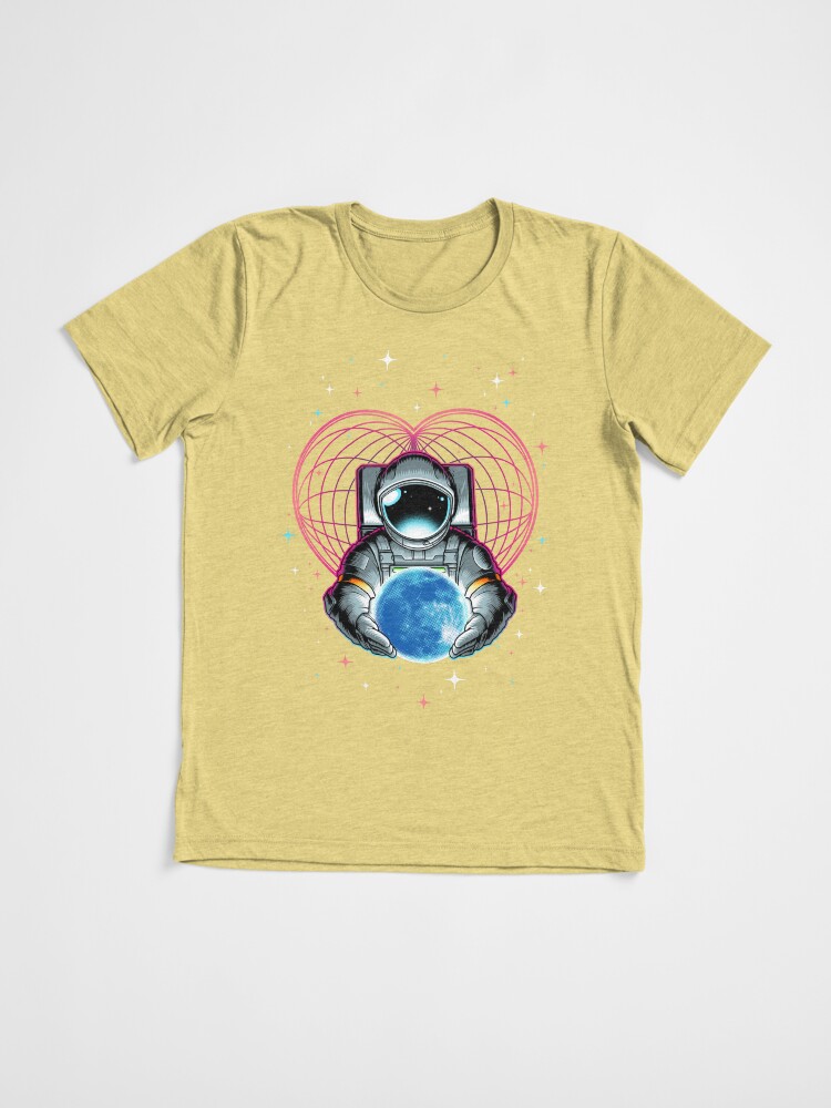 Thumbnail 3 of 7, Tri-blend T-Shirt, LOVE YOU TO THE MOON AND BACK designed and sold by angoes25.
