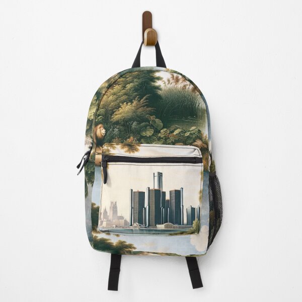 Item preview, Idyllic natural park overlooking a modern skyline designed and sold by KZUP247.