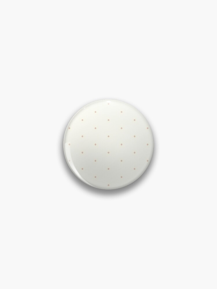 Pin, Polka Dot Boho Blush and Sage designed and sold by Triplicate Limited