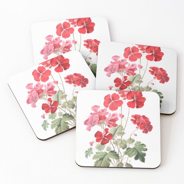 Item preview, Geranium Plant designed and sold by KookyStudioArt.