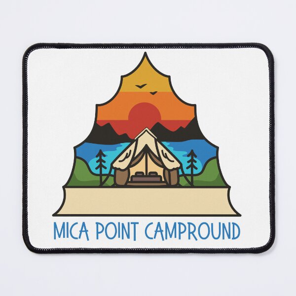 Item preview, Mica Point Campground designed and sold by OtterLakeCo.