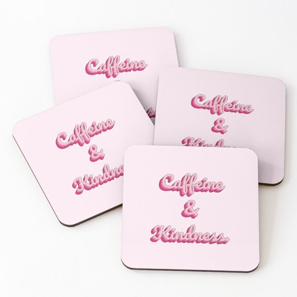 Item preview, Caffeine & Kindness. designed and sold by QuoteQuest.