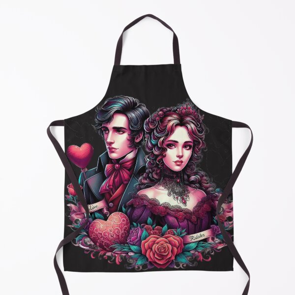 Item preview, Couple of love goth happy Gothic valentines day  designed and sold by Expressions-Sel.
