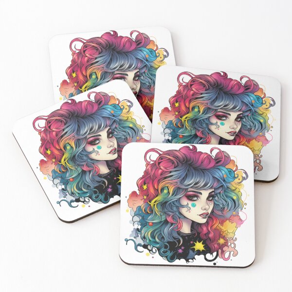 Item preview, Rainbow Lady designed and sold by Fatalfemmestore.