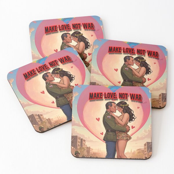 Item preview, Make love, Not War designed and sold by designJasmin.