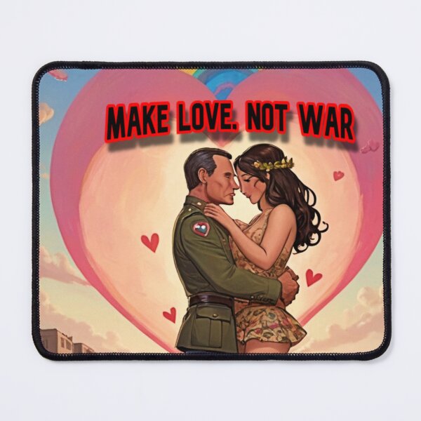 Item preview, Make love, Not War designed and sold by designJasmin.
