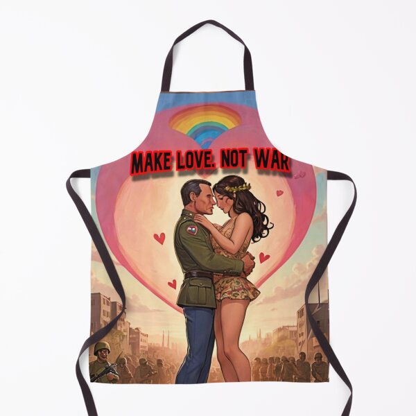 Item preview, Make love, Not War designed and sold by designJasmin.
