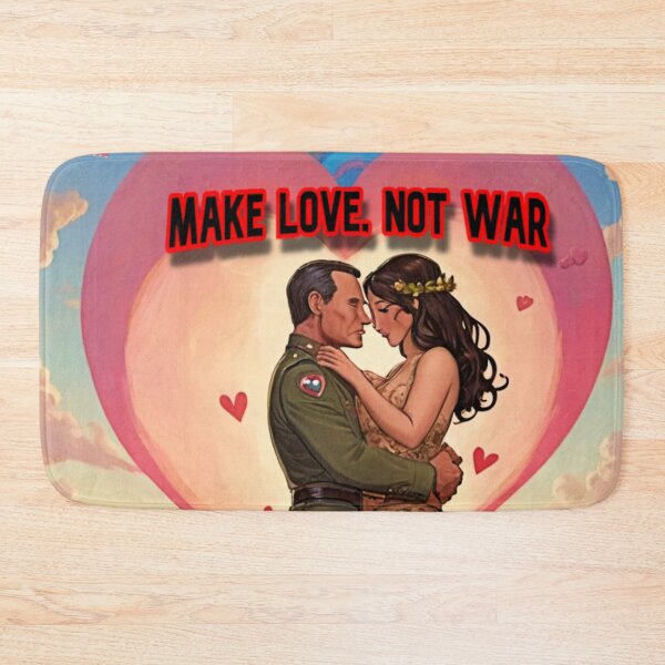 Item preview, Make love, Not War designed and sold by designJasmin.