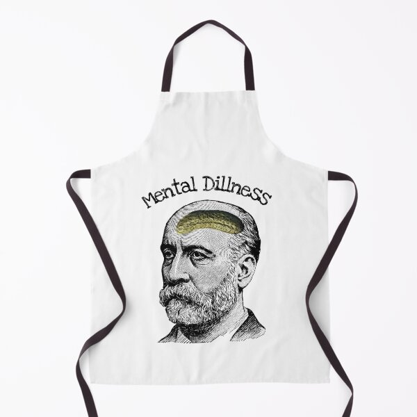Item preview, Mental Dillness Pun. Mental illness and Pickle Dill Wordplay Joke. Viral Meme. Social Media Trend designed and sold by SillyMerchant.