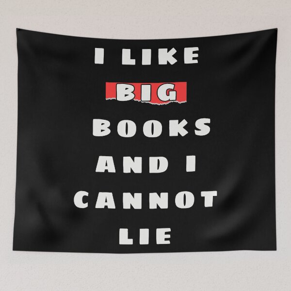 Item preview, I like big books and I cannot lie." By CallisC Arts ⭐⭐⭐⭐⭐ designed and sold by CallisC-Arts.