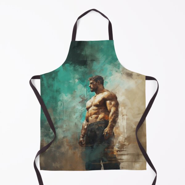 Item preview, Muscle Bear Oil Painting designed and sold by BeautyofMasc.