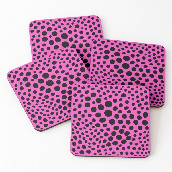 Item preview, Black and Hot Pink Animal Spots designed and sold by tonymagnerart.
